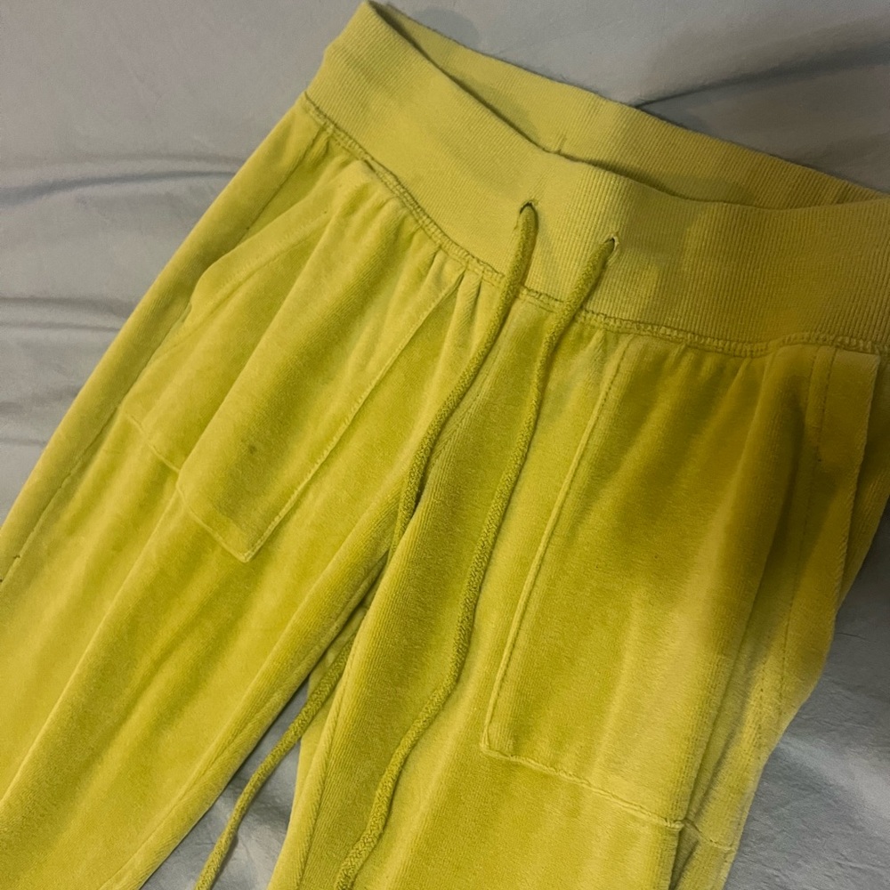 Kids Yellow Jogger Pants